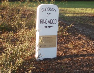 Borough of Ringwood Historical Marker