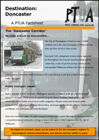 PTUA launches Destination Doncaster